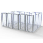 TK Products Complete 5-Run Kennel 3’x10′ w/ Stainless Steel Hardware