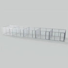 TK Products Complete 5-Run Kennel 10’x10′ w/ Stainless Steel Hardware
