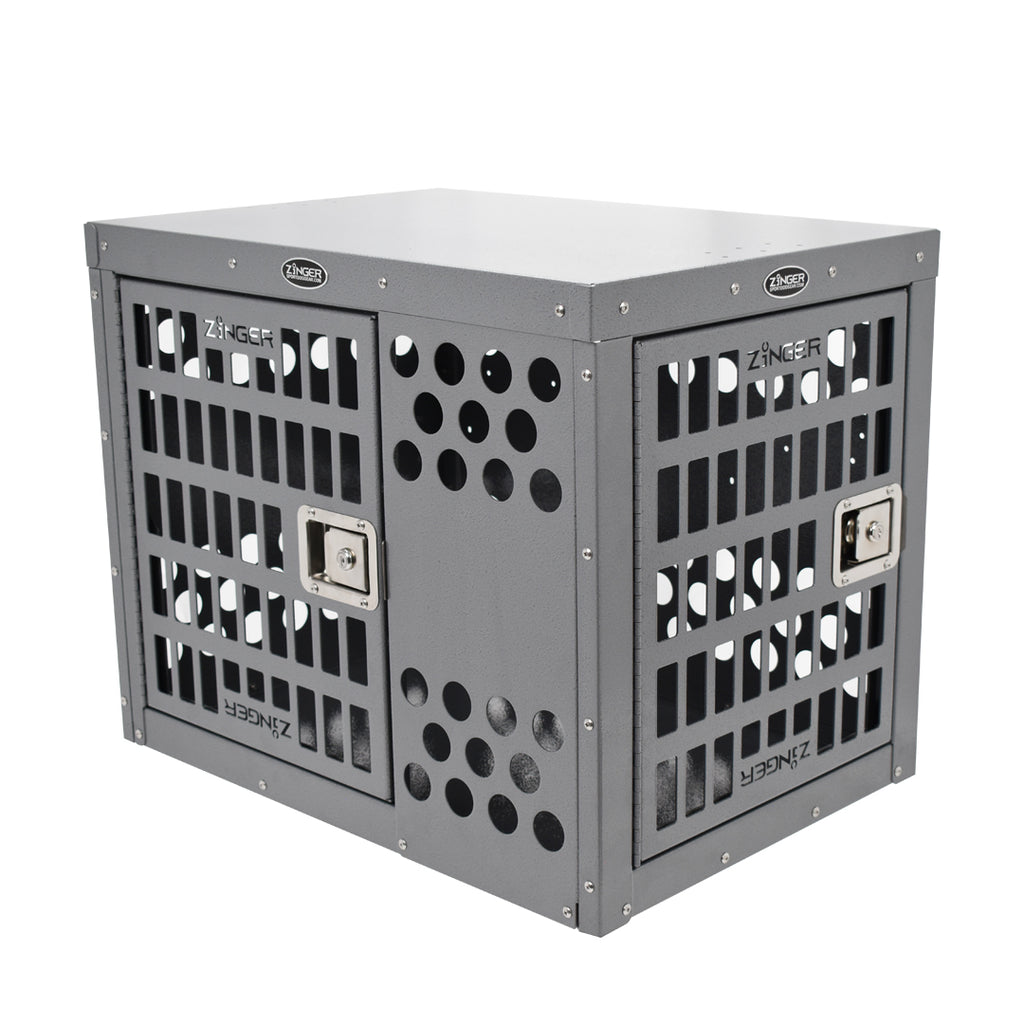 Zinger Deluxe Double Door Series with Front and Side Entry-Dens & Kennels