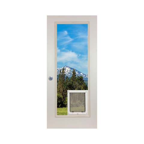 Security Boss French Door Glass Panel with Pet Door - Animate Manual