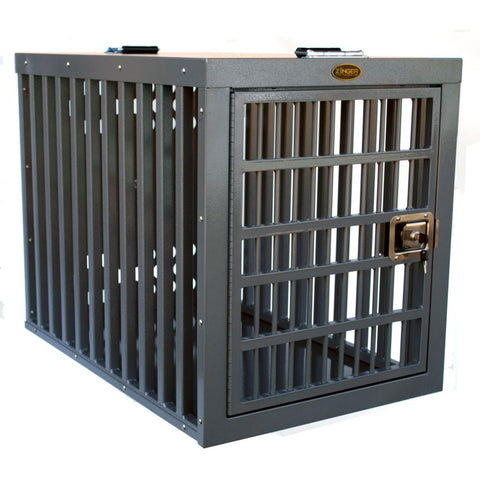 Zinger Heavy Duty Dog Crate with Front and Side Entry