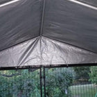 Lucky Dog Modular Box Kennel with Roof and Cover 10'x10'