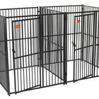 Lucky Dog European Style Modular 2-Run Kennel with Common Wall 5'x5'