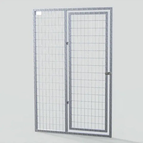 TK Products Door Panel 4’x6′ w/24″ Door and Stainless Steel Handle