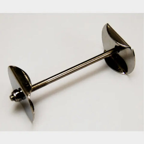 Bolt Assembly, Stainless Steel, 4.25", 2-washers, bolt and nut.