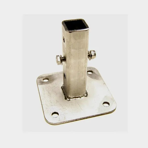 TK Products Adjustable Leg Insert, Stainless Steel, w/bolt and nut.