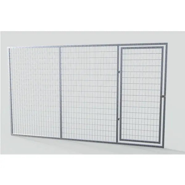 TK Products Door Panel 10’x6′ w/30″ Door and Stainless steel Handle-Dens & Kennels-Outdoor Kennels-gates