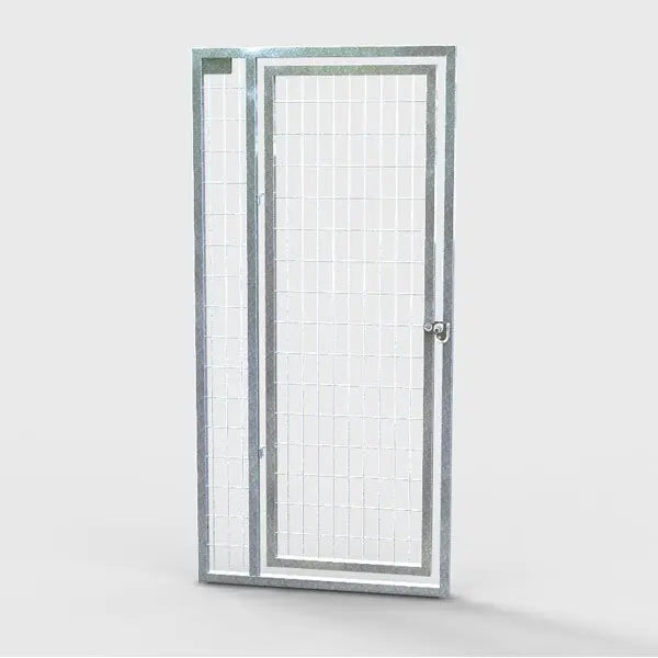 TK products Door Panel 3’x6’ w/24” Door and Stainless Steel Handle