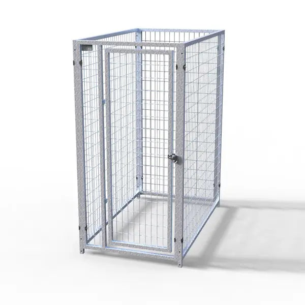 TK Products Complete 3’x5’ Kennel w/8-3” Stainless Steel Bolt Assemblies