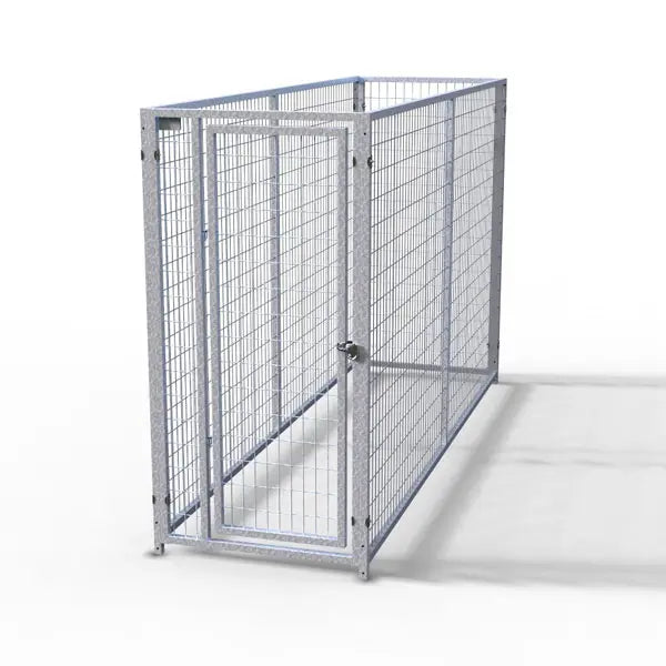 TK Products Complete 3’x8’ Kennel w/8-3” Stainless Steel Bolt Assemblies