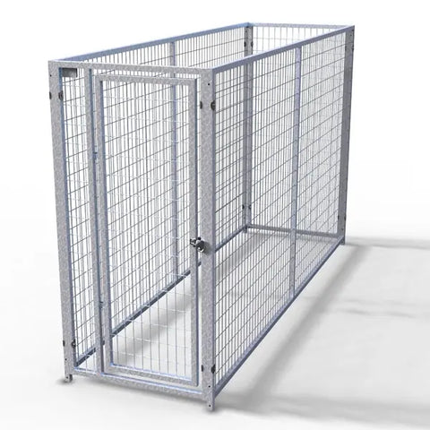 TK Products Complete 3’x10’ Kennel w/8-3” Stainless Steel Bolt Assemblies