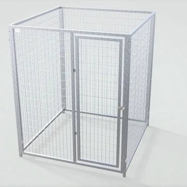 TK Products Complete 5’x5′ Kennel w/ 8-3″ Stainless Steel Bolt Assemblies