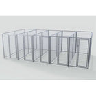 TK Products Complete 5-Run Kennel 4’x10′ w/ Stainless Steel Hardware