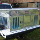 Owens Dog Box 55012 Hunter Series Double Compartment with Top Storage