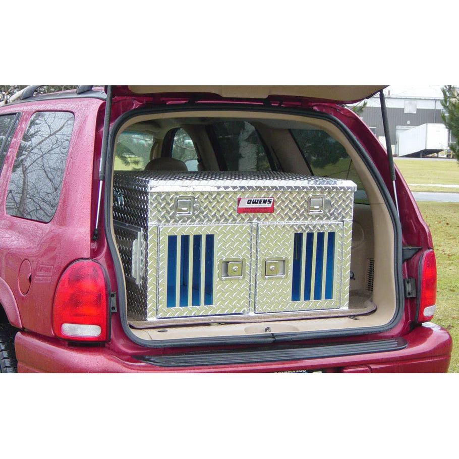 Owens Dog Box 55018 Hunter Series Double Compartment Top Storage - Small