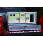 Owens Dog Box 55021W Pro Hunter Series Double Compartment with Bottom Drawer