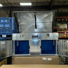 Owens Dog Box 55030 Hunter Series Double Compartment with Top Storage