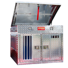 Owens Dog Box 55056 Hunter Series Double Compartment with Top Storage - 38" W