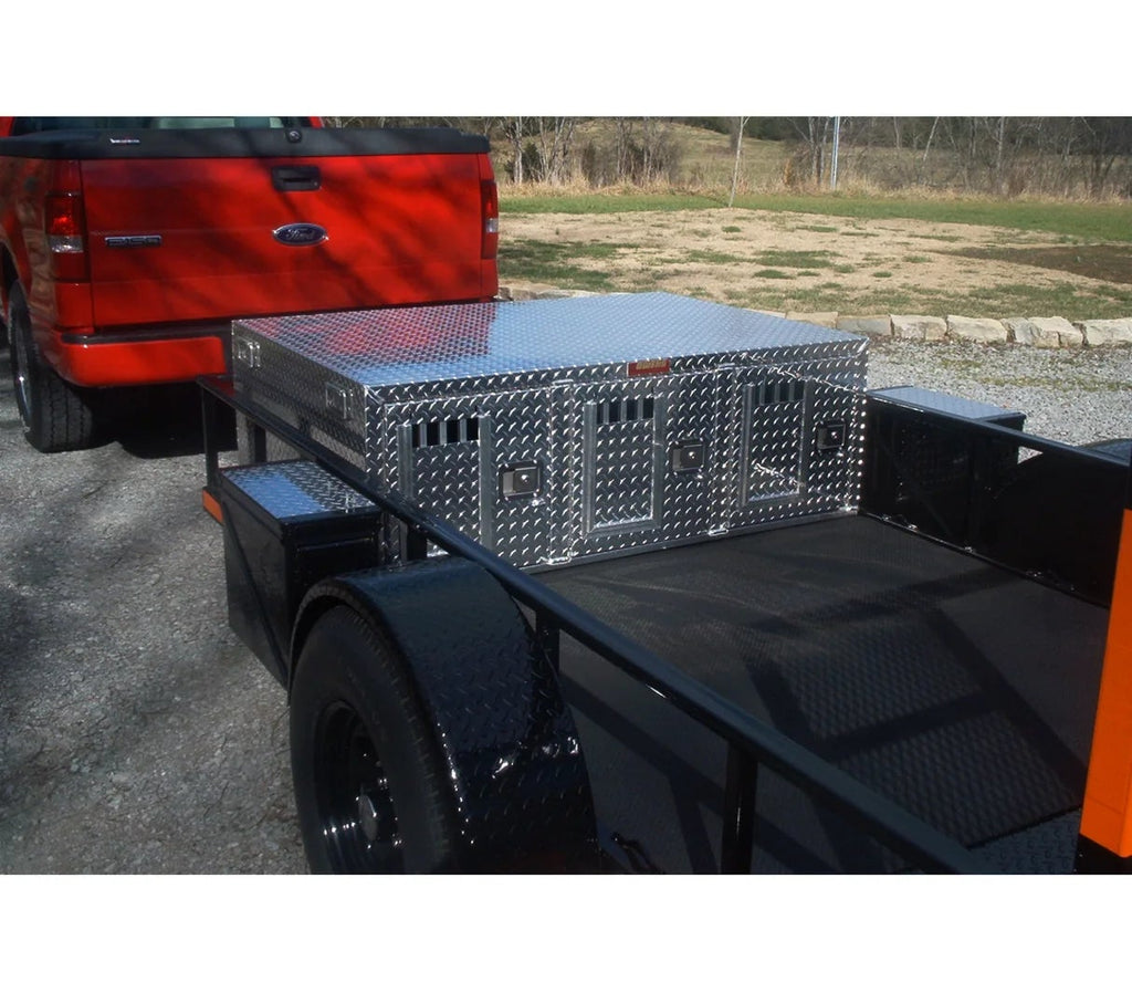 Owens Dog Box 55075 Hunter Series Triple Compartment 4 Seasons Vents