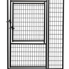 Lucky Dog Black Welded Wire Modular Gate in 6'H x 5'W