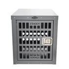 Zinger metal cage on a white background
