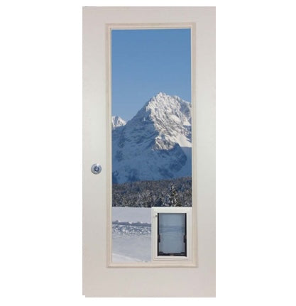 Security Boss French Door Glass Panel with Pet door - MaxSeal
