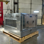 Owens Dog Box 55057W Pro Hunter Series Double Compartment with Bottom Drawer - Tall