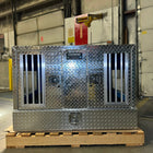 Owens Dog Box 55057W Pro Hunter Series Double Compartment with Bottom Drawer - Tall