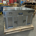 Owens Dog Box 55079 Hunter Series Double Compartment with Top Storage & Extra Vents on Back