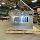 Owens Dog Box 55079 Hunter Series Double Compartment with Top Storage & Extra Vents on Back