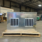 Owens Dog Box 55079 Hunter Series Double Compartment with Top Storage & Extra Vents on Back