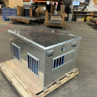 Owens Dog Box 55079 Hunter Series Double Compartment with Top Storage & Extra Vents on Back