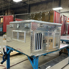 Owens Dog Box 55005 Hunter Series Double Compartment with Top Storage