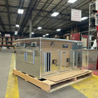 Owens Dog Box 55058 Hunter Series Triple Compartment with Top Storage