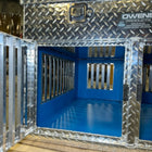 Owens Dog Box 55011 Hunter Series Double Compartment with Top Storage