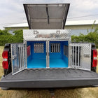 Owens 55107 Double Compartment Top Storage Dog Box with Noose Pole Openings