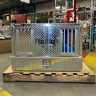 Owens Dog Box 55023W Pro Hunter Series Double Compartment with Bottom Drawer