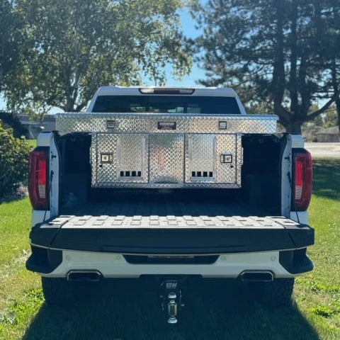 Owens Dog Box 55072 Hunter Series Double Compartment with Top Storage - Crossover