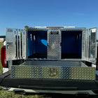 Owens Dog Box 55080W Pro Hunter Series Double Compartment with Bottom Drawer