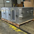 Owens Dog Box 55114RV Hunter Series Tall Trailer Triple Compartment - All Season Vents Right Swing Doors