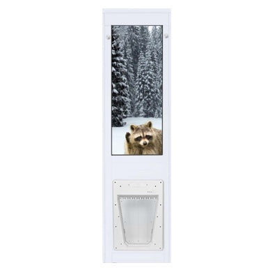 Security Boss PetSafe Electronic - Security Boss Dual Pane Lockable Patio Pet Door