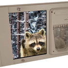 Security Boss Petsafe Electronic Dual Pane Sash Lockable Window Insert Pet Door