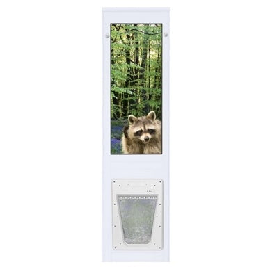 Security Boss PetSafe Electronic - Security Boss Single Pane Lockable Patio Pet Door