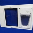 Security Boss Petsafe Electronic Single Pane Sash Lockable Window Insert Pet Door