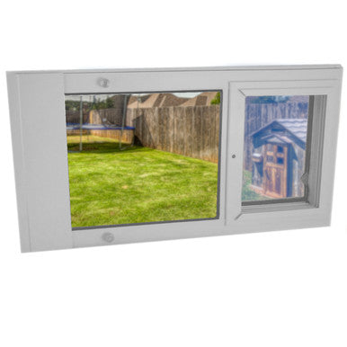 Security Boss SB Standard Sash Lockable Window Insert Pet Door