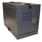 Owens XL COLLAPSIBLE WORKING DOG CRATE / SINGLE COMPARTMENT / 22.25 W X 41 D X 29 H / MILL FINISH ALUMINUM