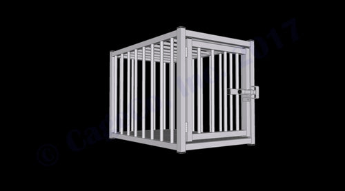 Rhino Kennels European Style Dog Crate 35"D x 23"W x 26"H