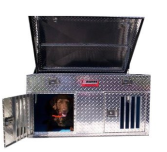 Owens Hunter Dog Box with Standard Vents and Top Storage 55005