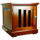 DenHaus Townhaus Elite Dog Crate in Mahogany