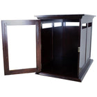 DenHaus Townhaus Elite Dog Crate in Espresso